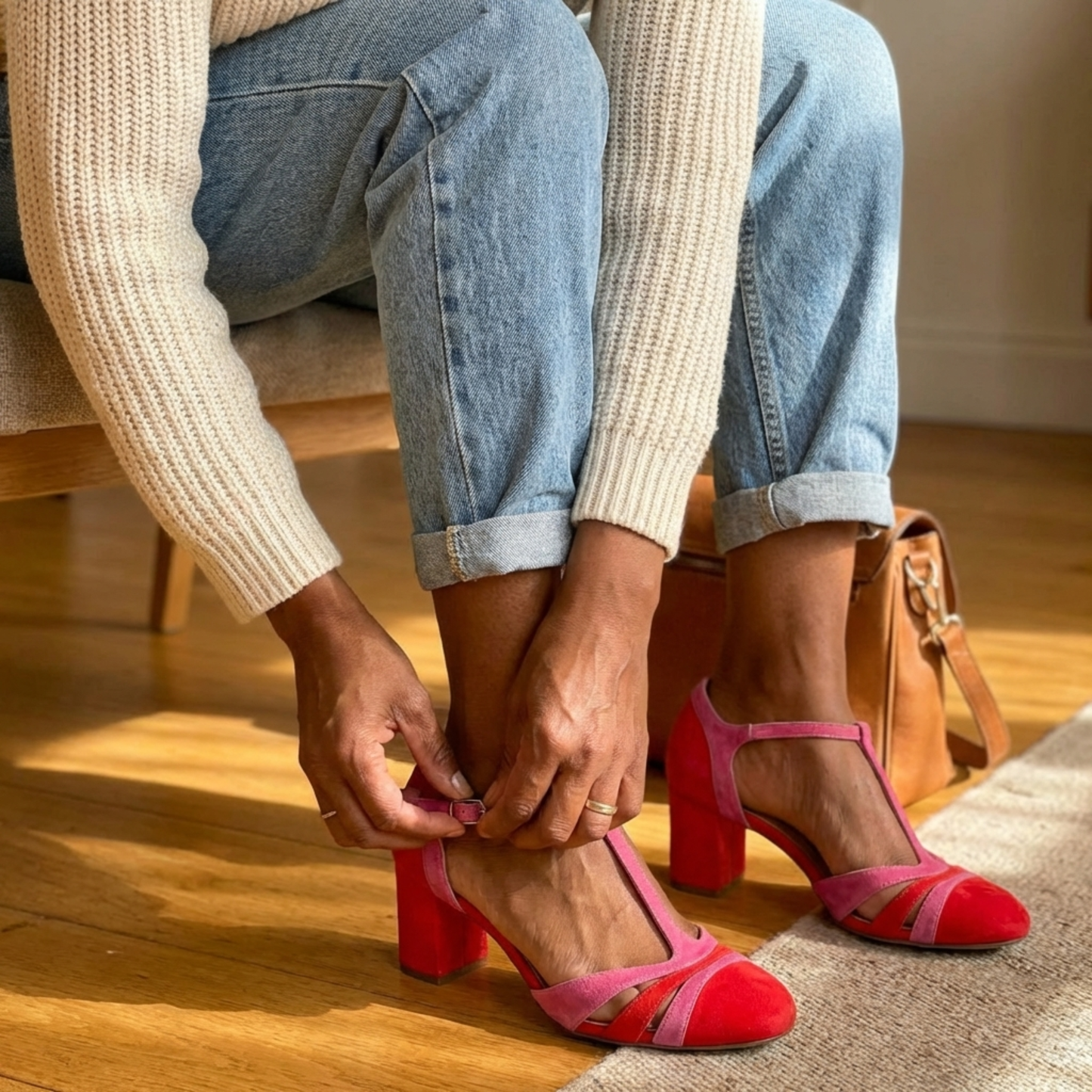 Mónica - Sandalias vintage Italiana