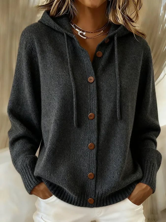 Begoña chaqueta de punto Negro