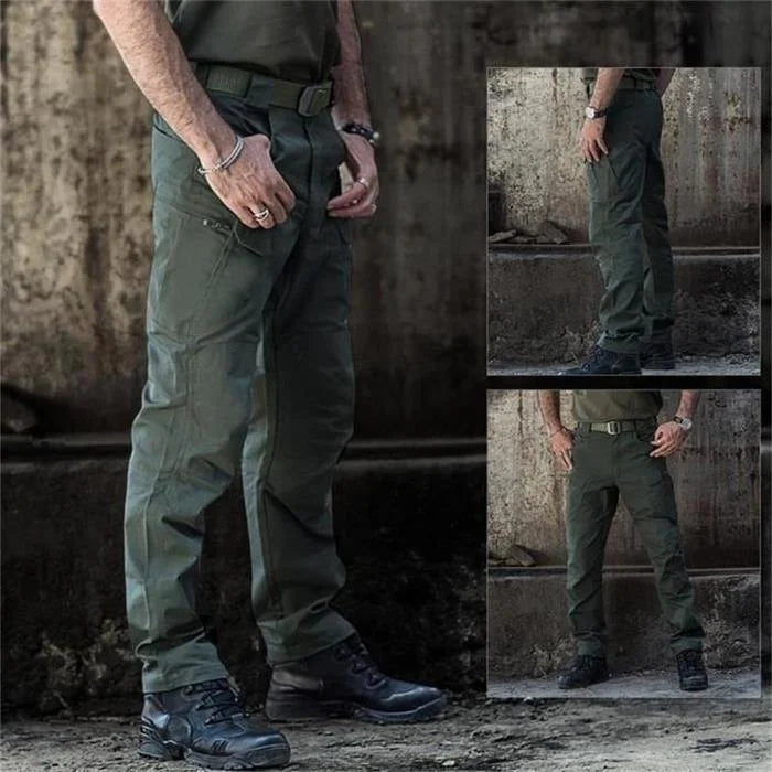 Ismael - Pantalones Bolsillos múltiples Cargo