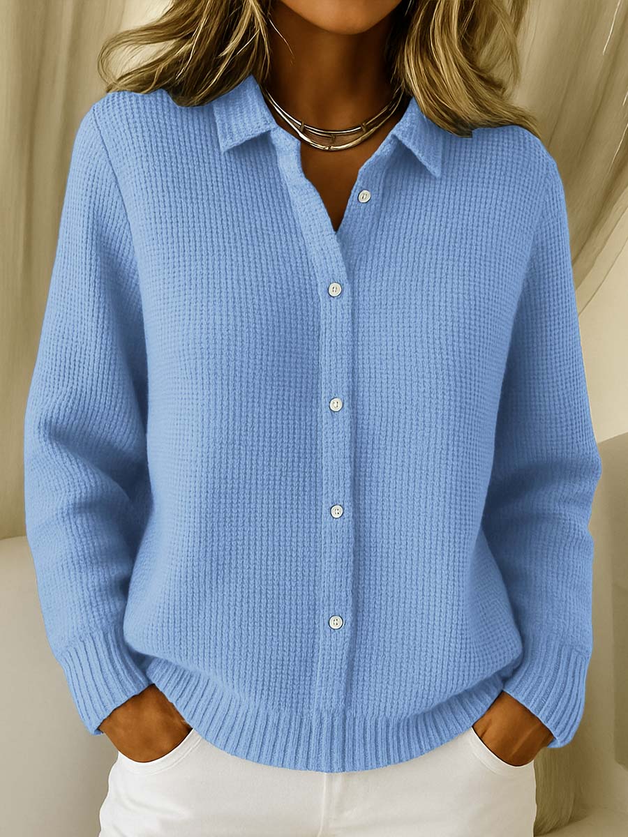 Renata - Chaqueta de Punto con Botones