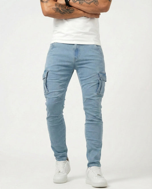 Sergio - Pantalones Elásticos Cargo