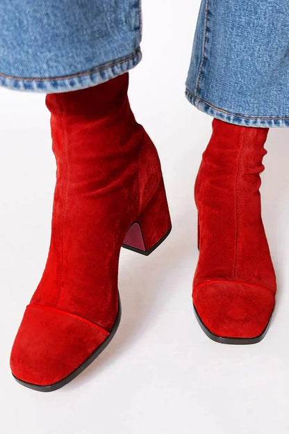 Eva - Botas elegantes con tacón