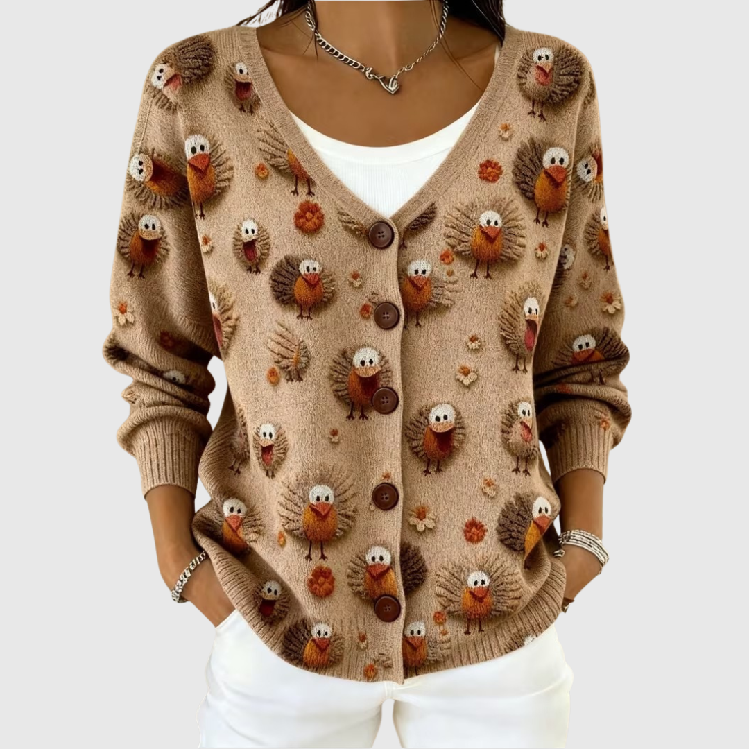 Ramona | Chaqueta de Punto con Botones