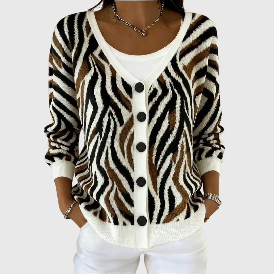 Gema - Chaqueta de Punto con Botones