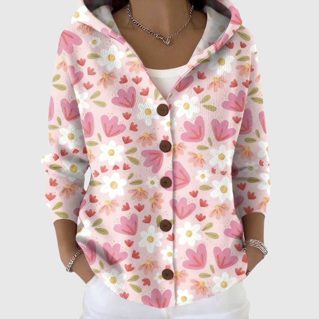 Elvira | Chaqueta de Punto con Capucha