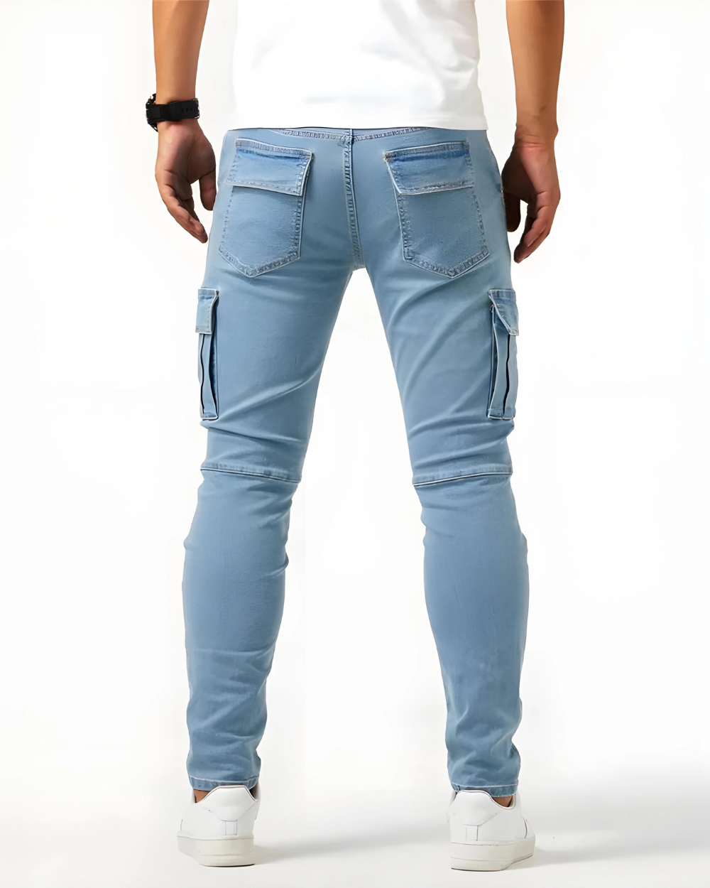 Sergio - Pantalones Elásticos Cargo