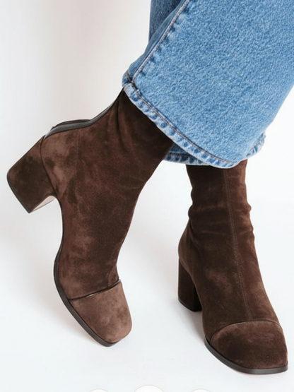 Eva - Botas elegantes con tacón
