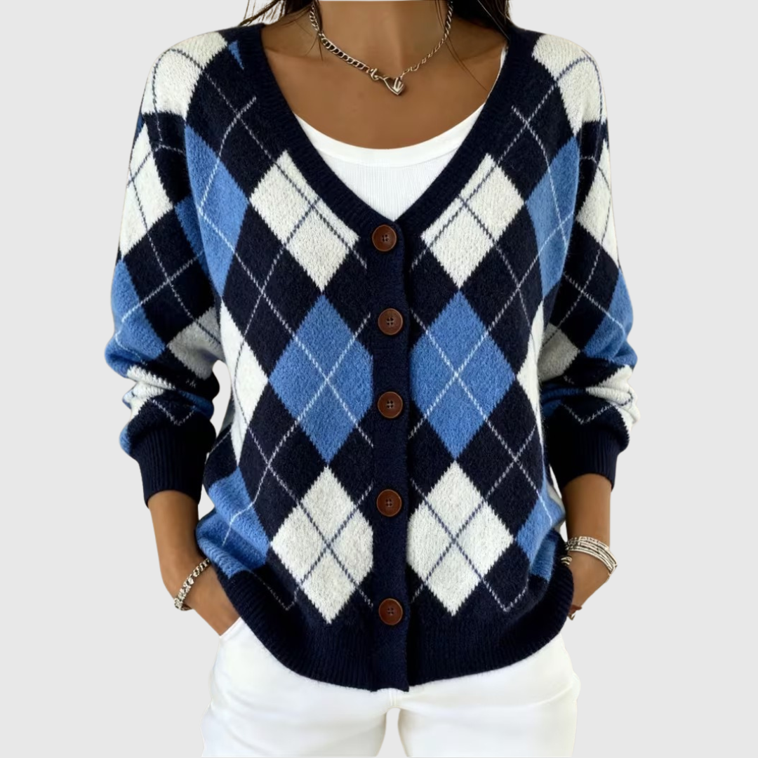 Soledad - Chaqueta de Punto con Botones