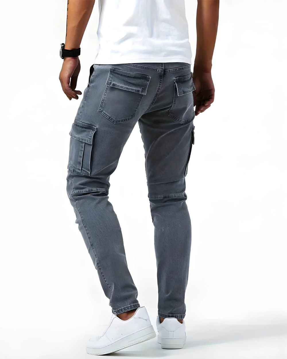 Sergio - Pantalones Elásticos Cargo