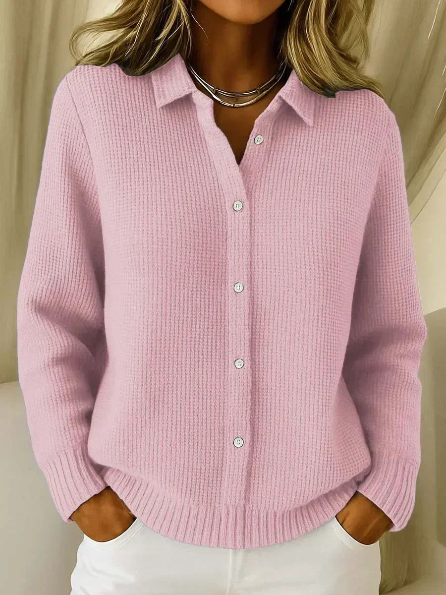 Renata - Chaqueta de Punto con Botones