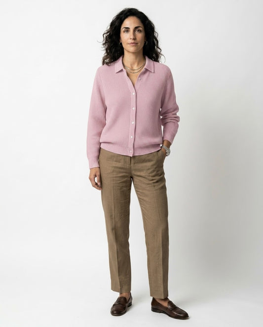 Renata - Chaqueta de Punto con Botones