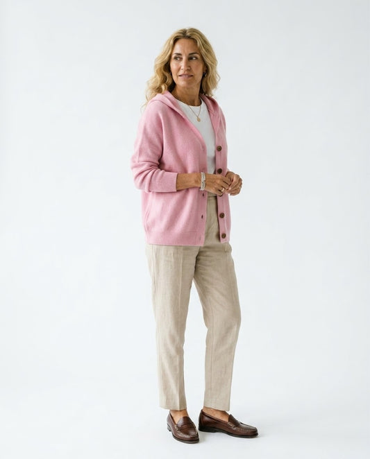 Rocío | Chaqueta de Punto con Capucha