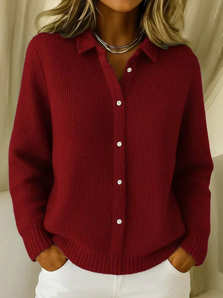 Renata - Chaqueta de Punto con Botones