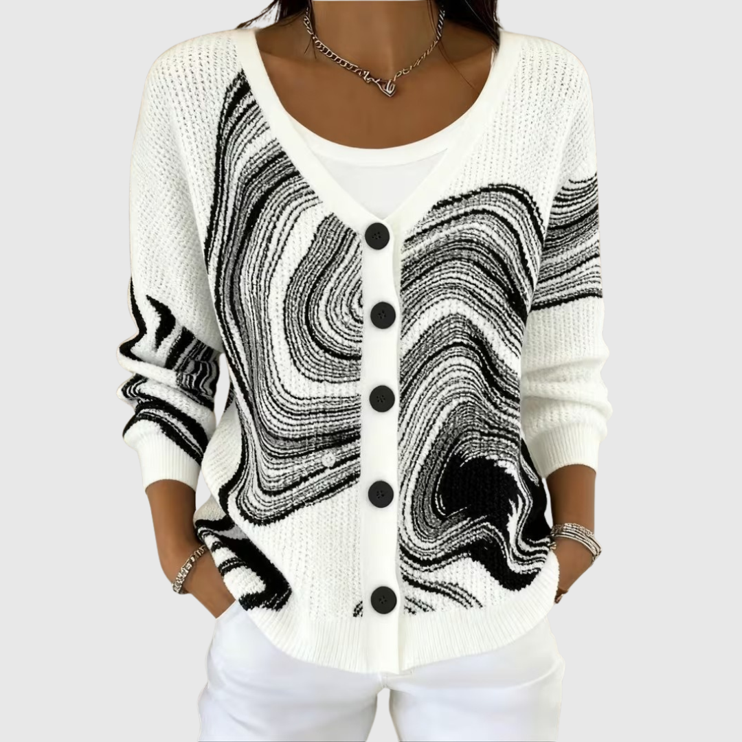Emilia | Chaqueta de Punto con Botones