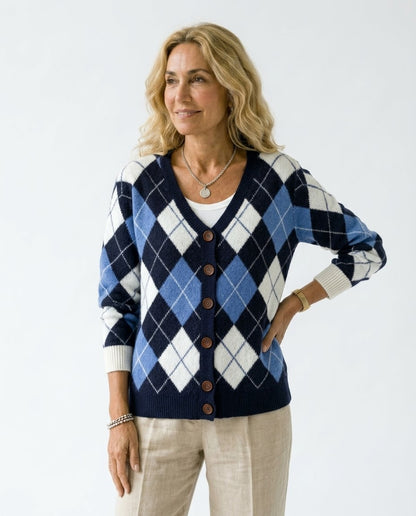 Soledad - Chaqueta de Punto con Botones