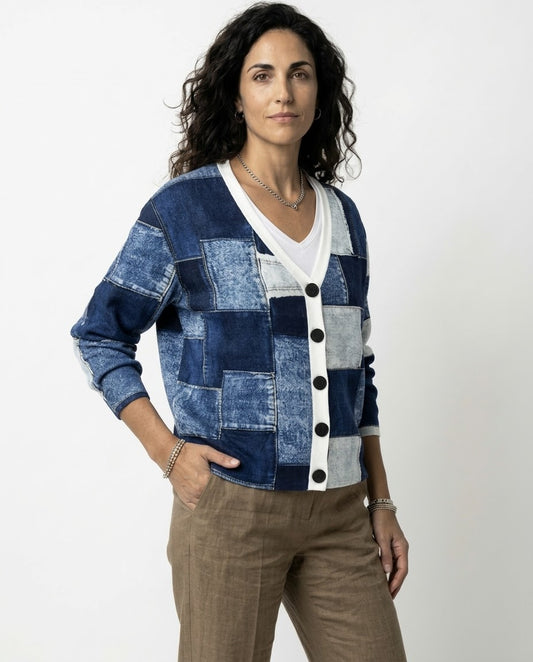 Begoña - Chaqueta de Punto con Botones