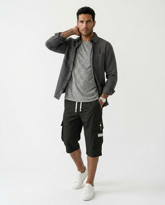 Izan - Pantalones Cargo Capri