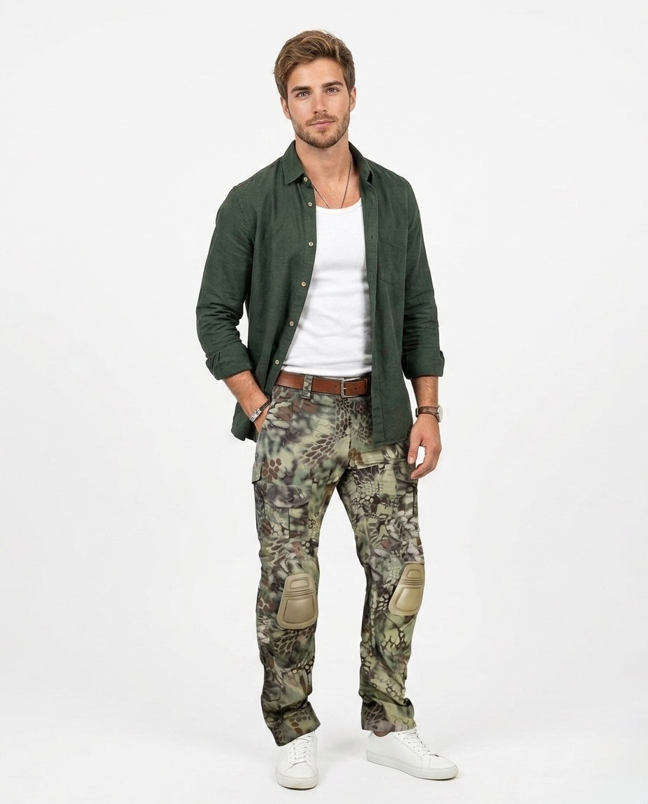Joel - Pantalones con rodillera tácticos