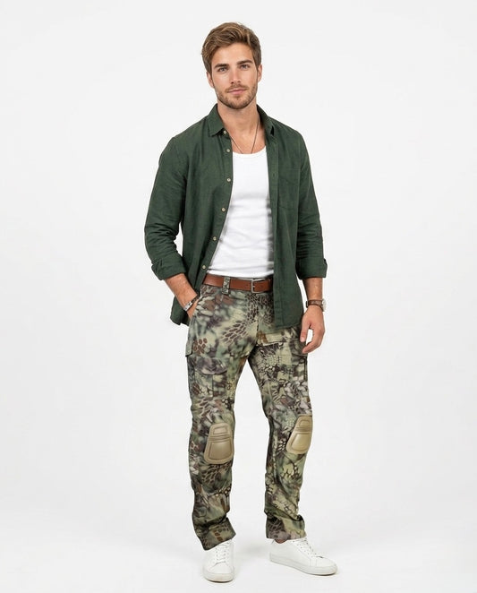 Joel - Pantalones con rodillera tácticos
