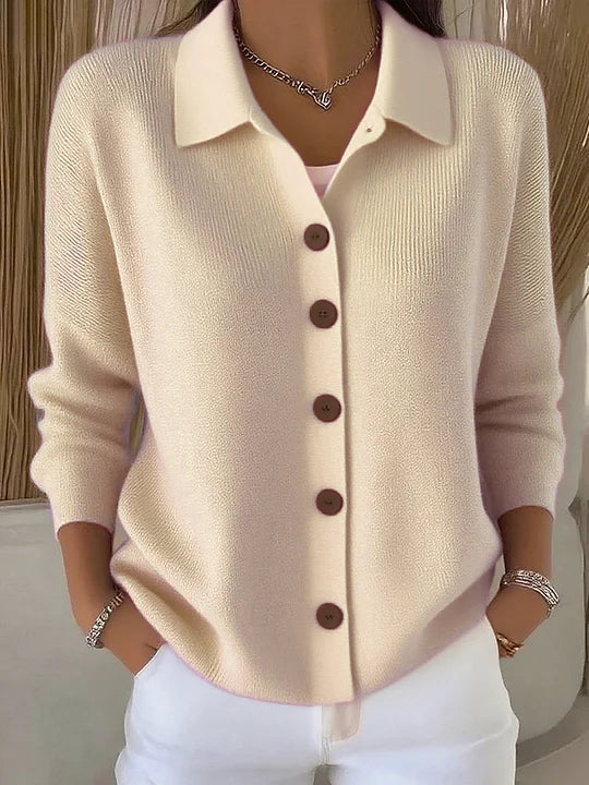 Josefina chaqueta de punto Albaricoque