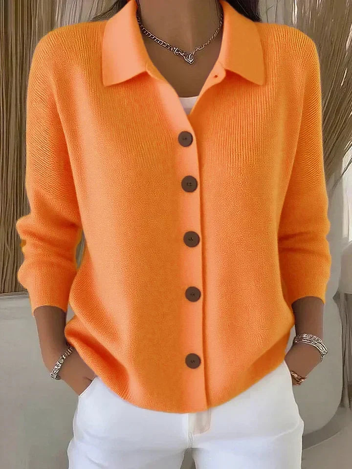 Josefina chaqueta de punto Naranja