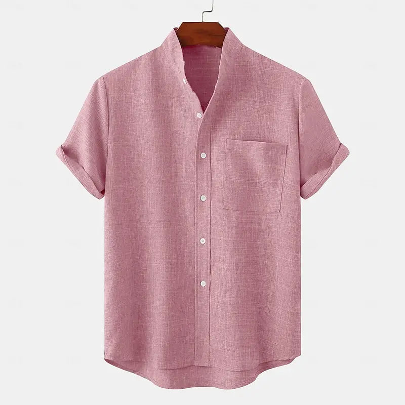 Elias - Camisa de lino ligera para hombre