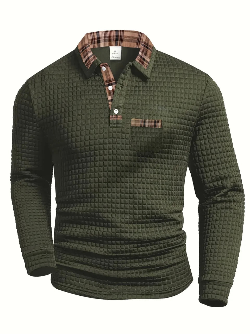 Mario - Polo de estilo urbano verde