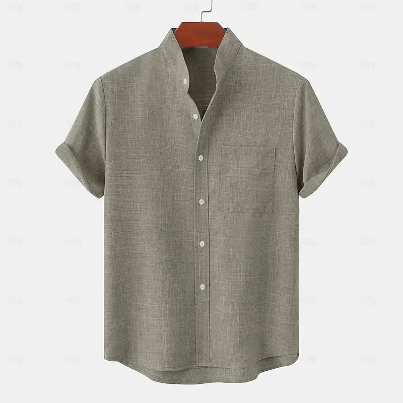 Elias - Camisa de lino ligera para hombre