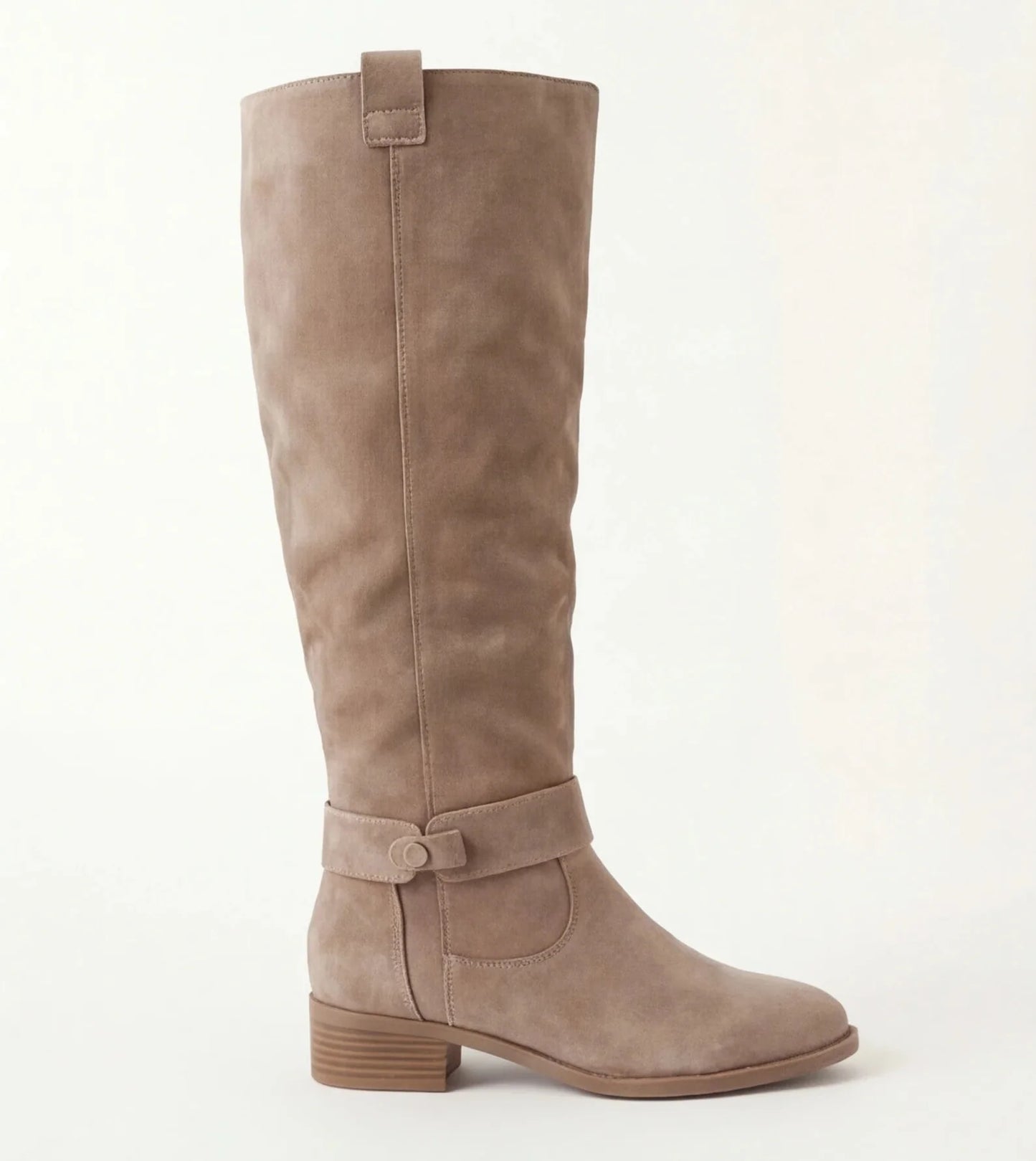 Yolanda - Botas de ante hasta la rodilla de De Modea