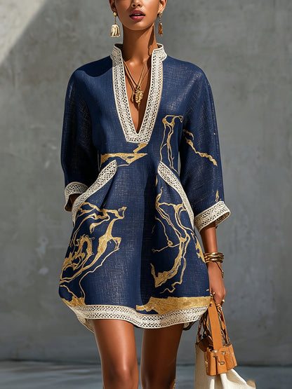 Donatella azul marino