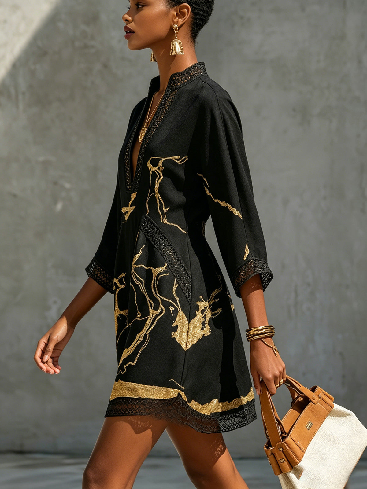 Donatella negro - vista lateral