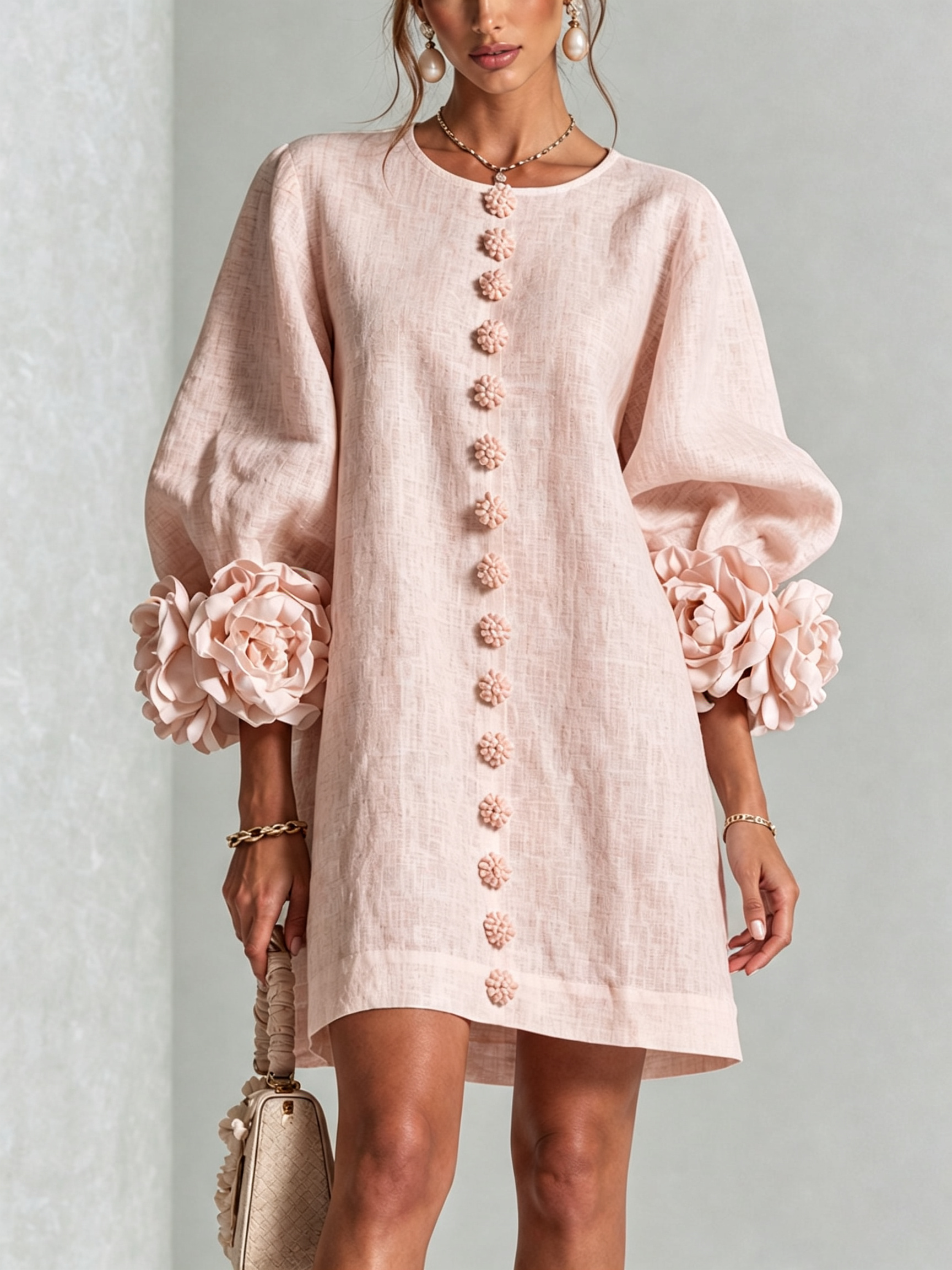 Vestido rosa
