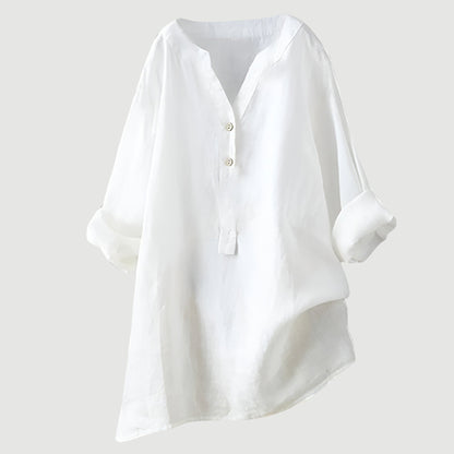 Nora - Blusa cómoda de lino