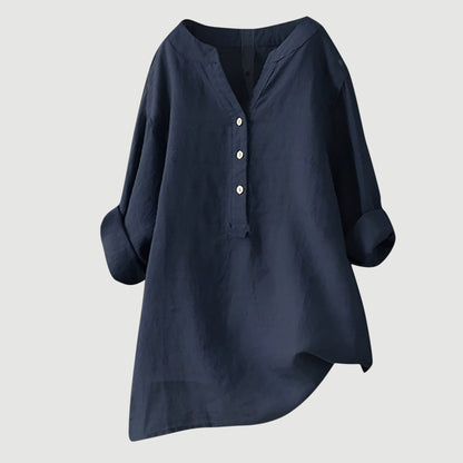 Nora - Blusa cómoda de lino
