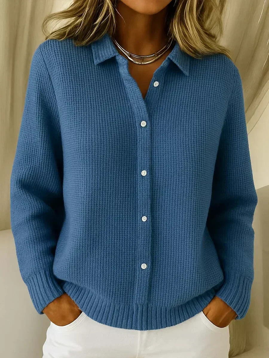 Renata - Chaqueta de Punto con Botones