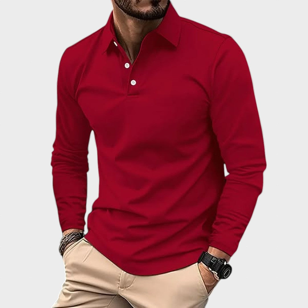 Guillermo - Polo Casual de Manga Larga